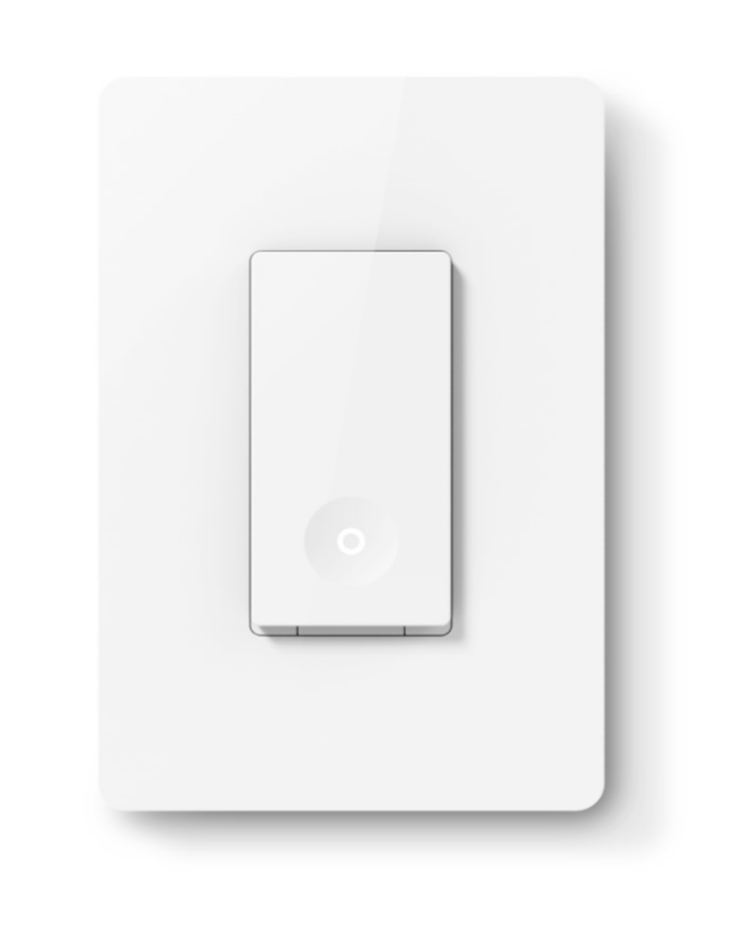 Apagador Sencillo WiFi con Placa de pared Alpha 15A Blanco Smart- Estevez